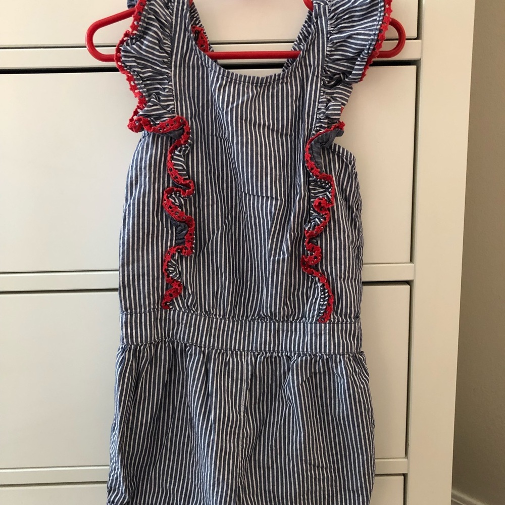 5T Cat & Jack romper VGUC so cute for the 4th!
